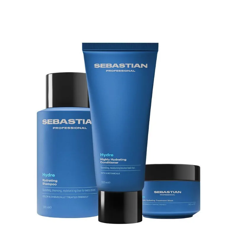 Kit De Tratamento Capilar Hydre Home Care Reposição Hídrica Shampoo 280ml Condicionador 200ml