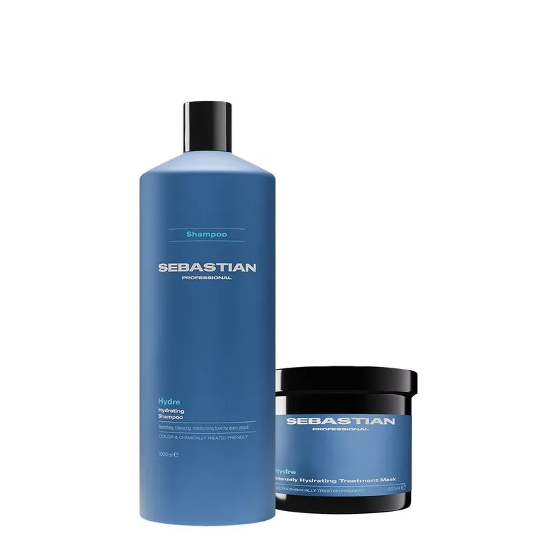 Kit Sebastian Professional Hydre - Shampoo e Mask 500 (2 produtos)