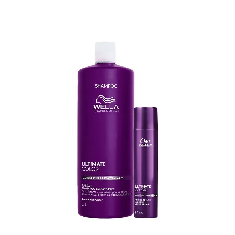 Kit Wella Professionals Ultimate Color - Limpeza e Tratamento (2 produtos)