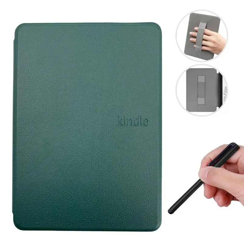 Capa C Alça Para Kindle 12 Geração Rs23cv 6.0+ Caneta Touch
