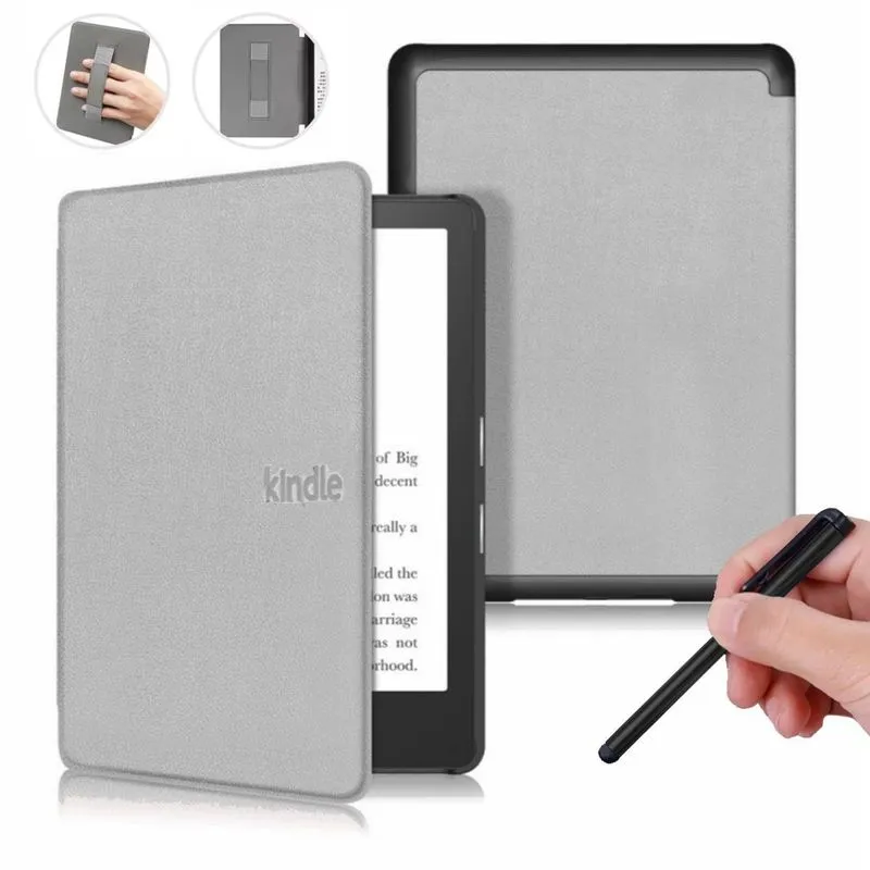 Capa Magnética Com Alça Para Kindle 12 Básico 6.0 + Caneta