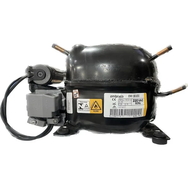 Motor Compressor 1/4 Emi90Uex - Em2U3115U Embraco R290 220V