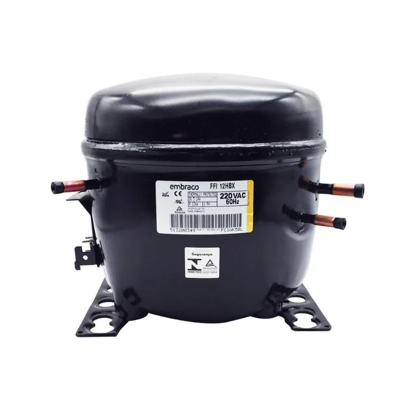 Motor Compressor Embraco 1/3 + Ffi 12 Hbx 220V R134