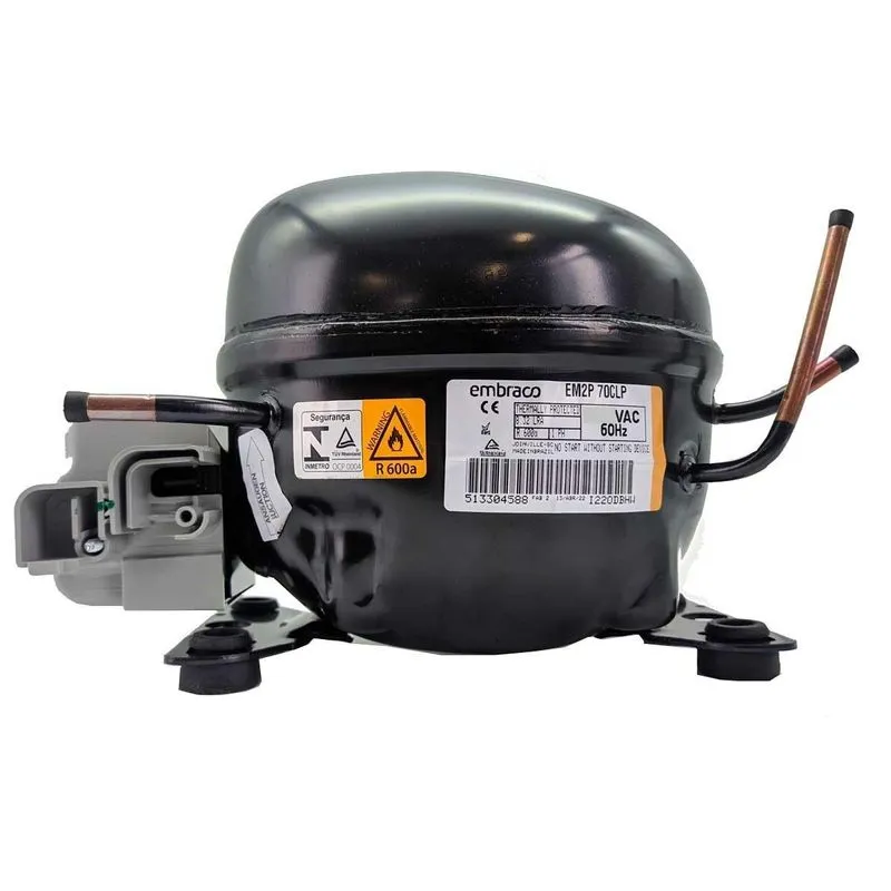 Motor Compressor 1/5 Coquinho R600 Em2p70clp Embraco 110v