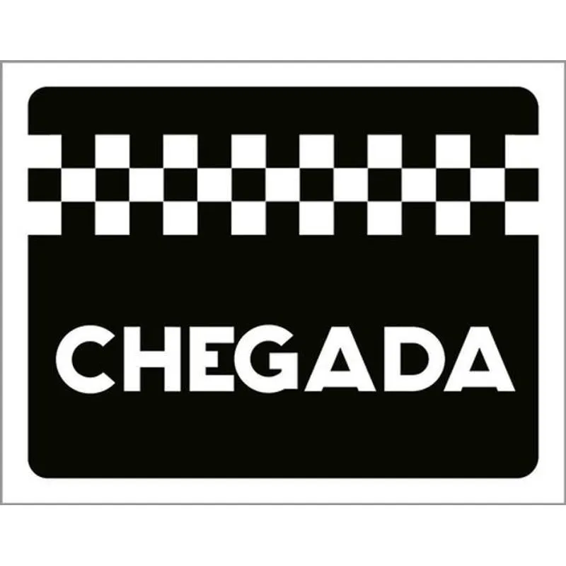 Kit 10 Placas Linha De Chegada 36x46