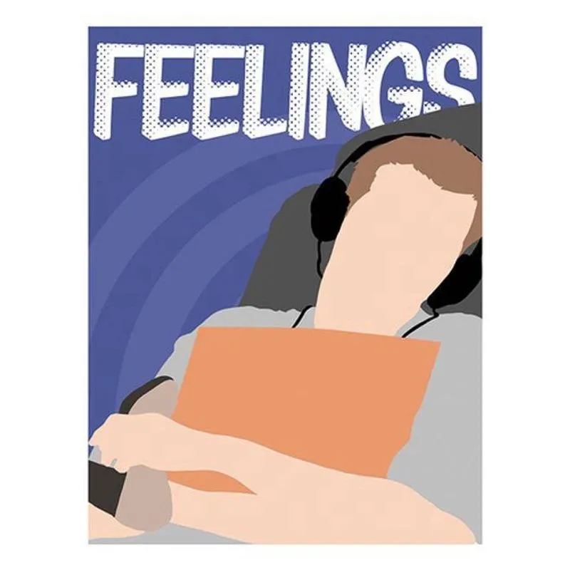 Kit 3 Placas Feelings 36X46