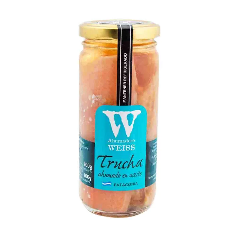 Trucha En Aceite Familia Weiss 100 Gr