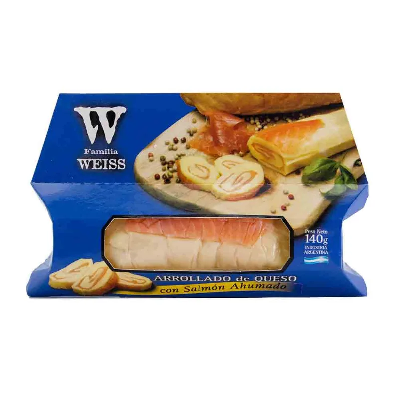 Queso Familia Weiss Con Salmón 140 Gr