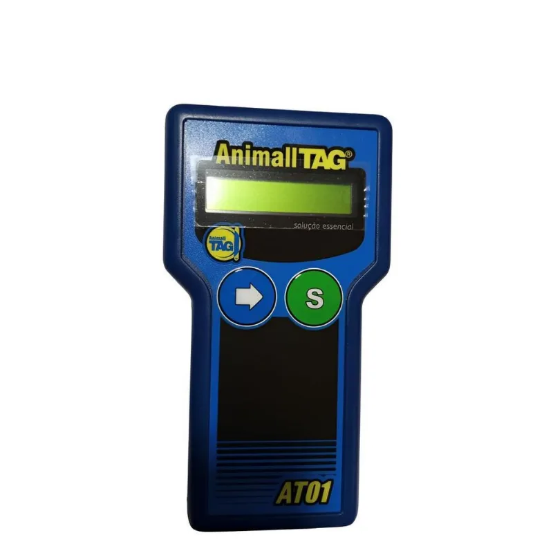 Leitor Microchip Com Sensor Temperatura At01 - Animalltag