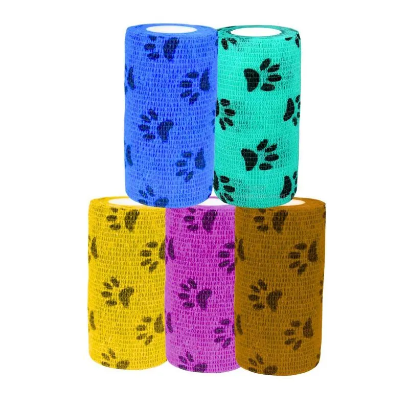 Kit 5 Bandagem 10cm X 4,5mt - Patinhas