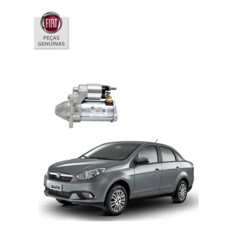 Motor De Partida Grand Siena Attractive 1.4 Genuino 52002707