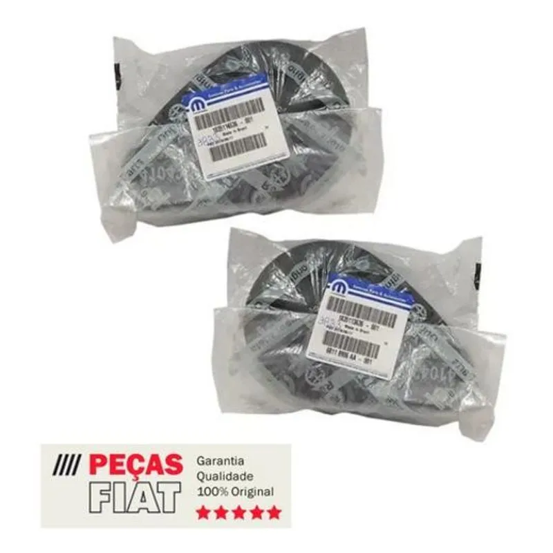Par Moldura Banco Lado Fora Fiat Strada Adventure 2010