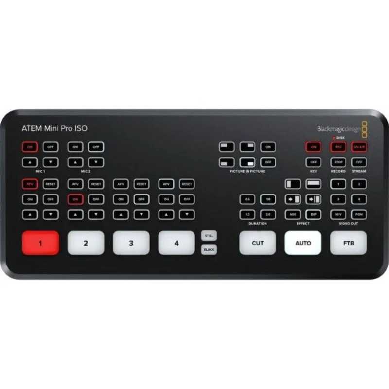 Blackmagic [gb] Switcher Atem Mini Pro Iso