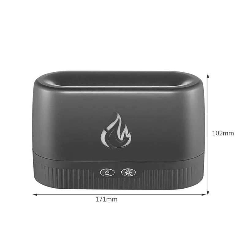 Aromatizador De Ar Baixo Ruído Névoa Efeito Lareira 200ml