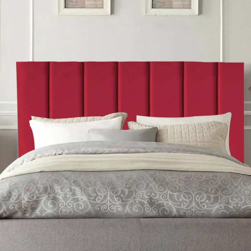 Cabeceira Estofada Cama Box Solteiro 90 Cm Maya Suede E Frame