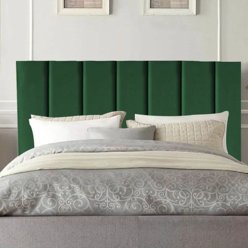 Cabeceira Estofada Cama Box Solteiro 90 Cm Maya Suede E Frame