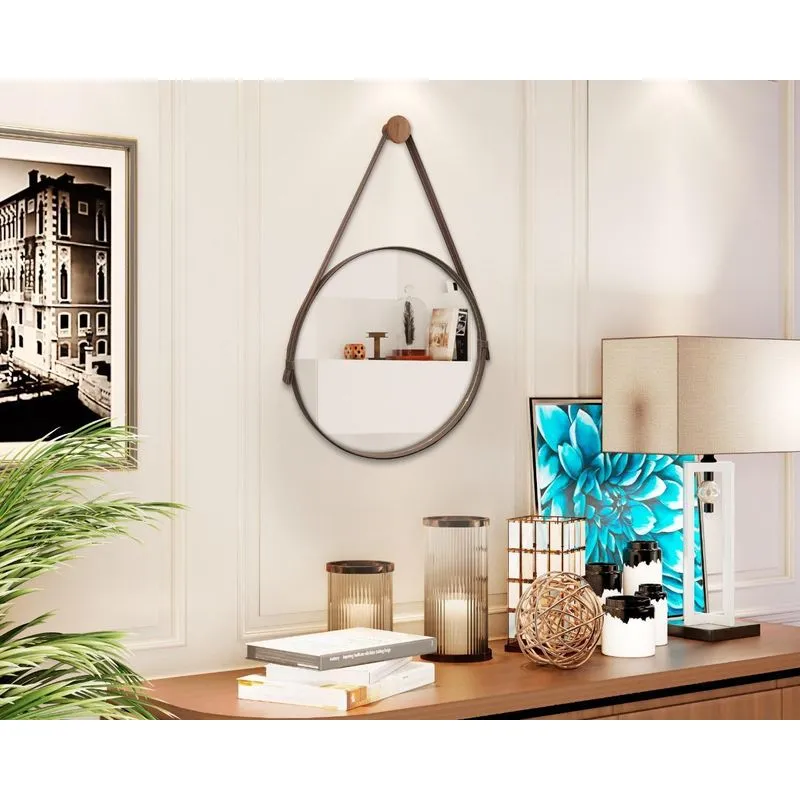 Espelho 40cm Adnet Plus Marrom - Comprar Moveis Sua Casa