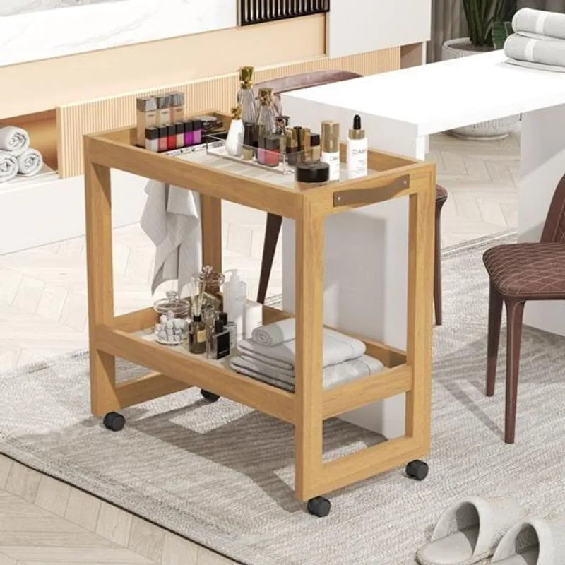 Carrinho Multiuso Orfeu Rodizios Ambientes Perola Comprar