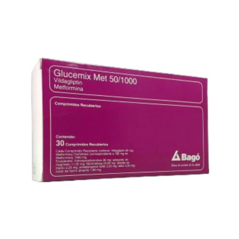 Glucemix Met 50/1000 Vildagliptin+Metformina x 30 Comp