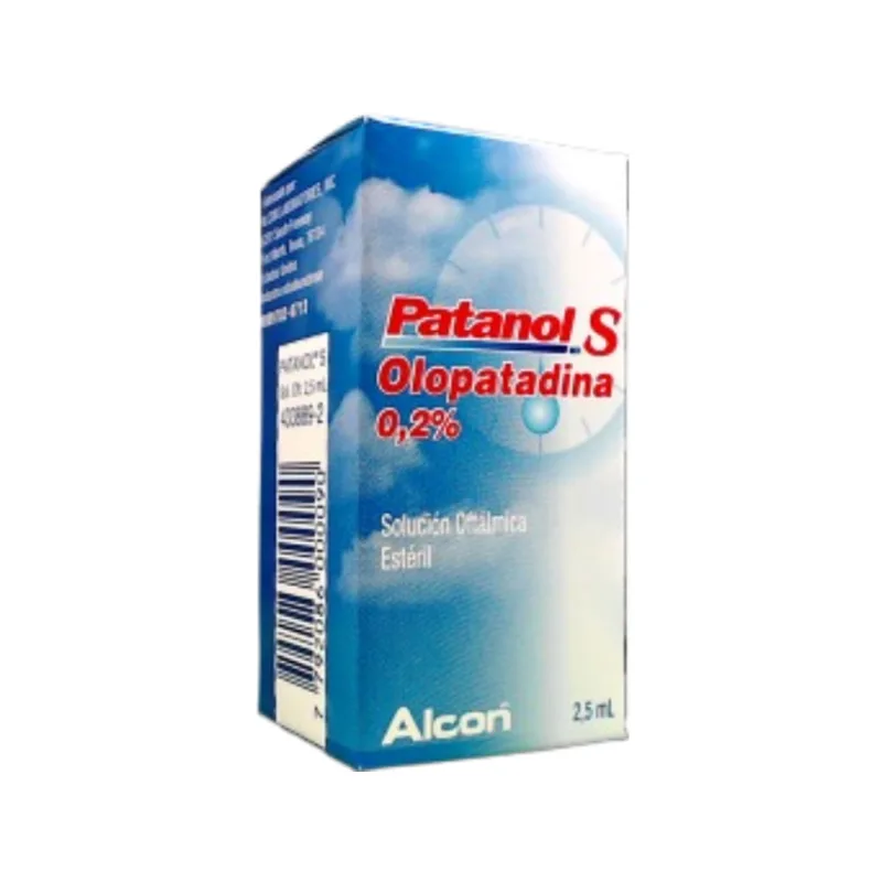 Patanol S Olopatadine 0.2% Oftalmica Solución Estéril x 2.5ml