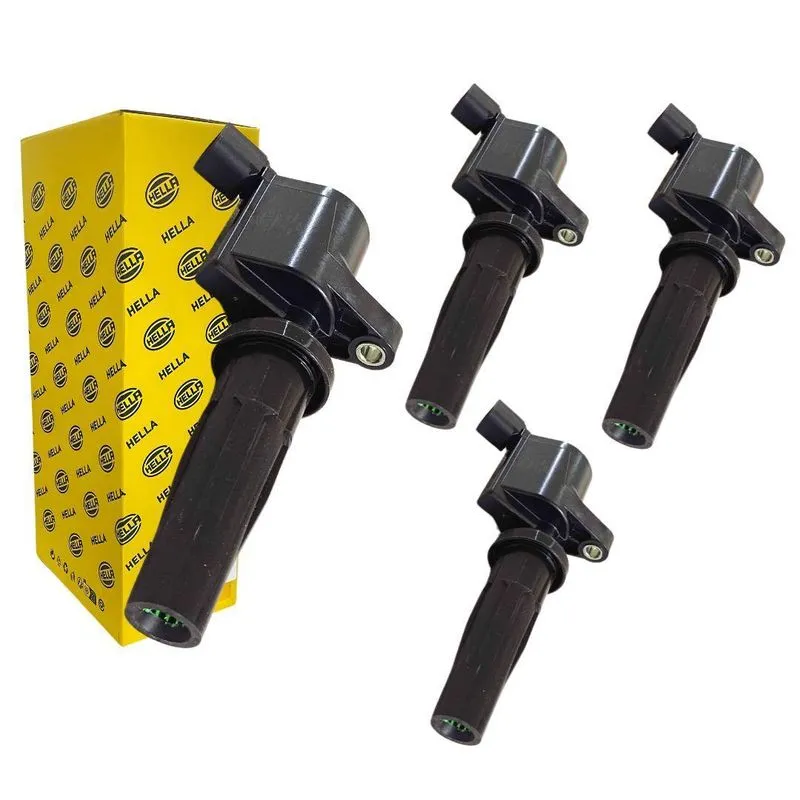 Kit 4 Bobina De Ignição Para Fusion 2.0 2.5 Ranger 2.5 Hella
