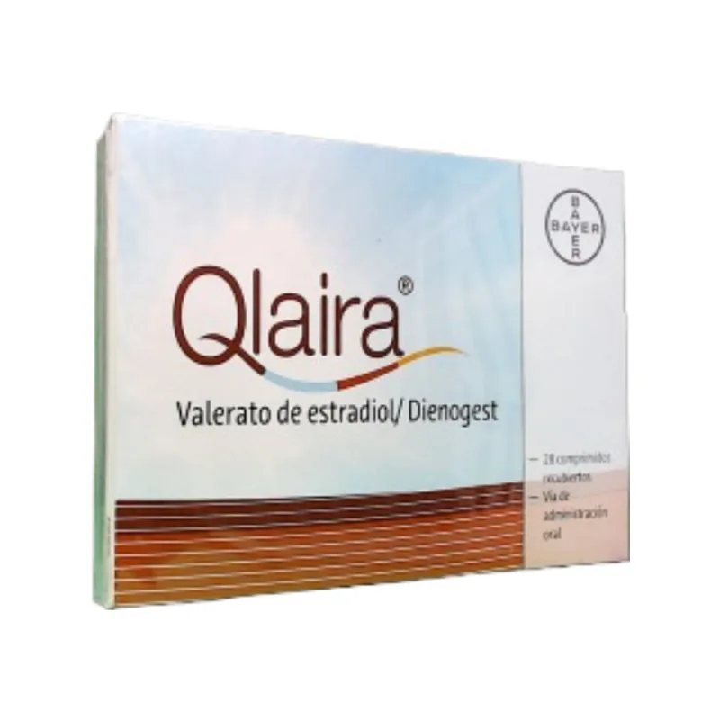 Qlaira Dienogest + Valerato De Estradiol x 28 Comp Recubiertos
