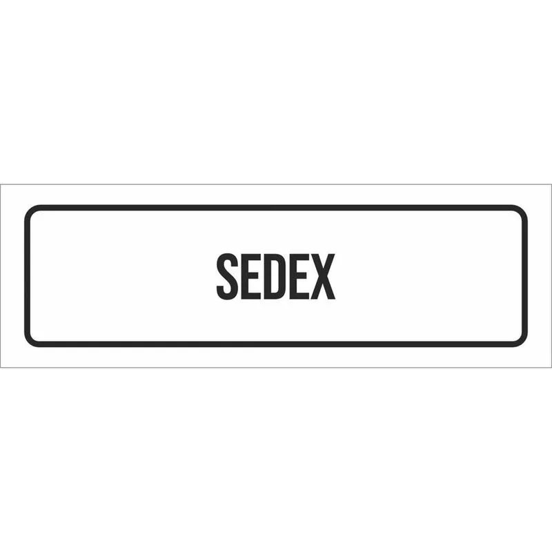 Placa De Sinalização Setor - Sedex-23X9