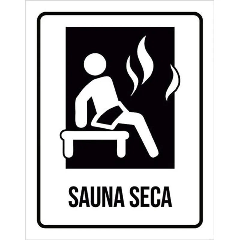 Kit 10 Placas Setor Sauna Seca 36x46