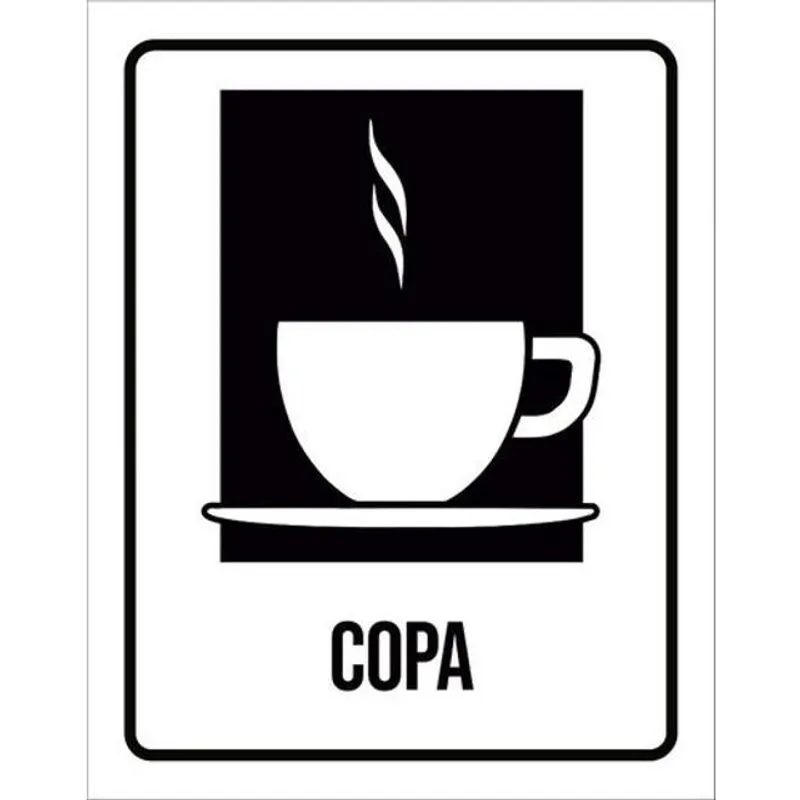 Kit 10 Placas Setor Copa 36X46
