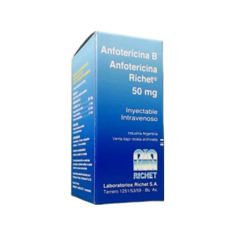 Anfotericina Richet 50 mg Inyección Frasco Ampolla x 1