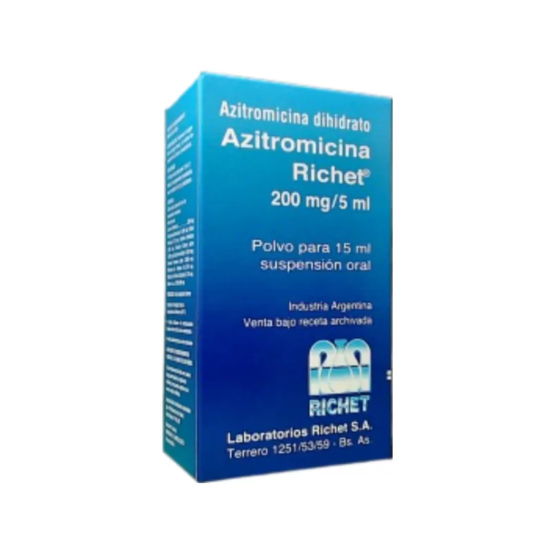 Azitromicina Richet Polvo para Suspensión Oral x 15 ml