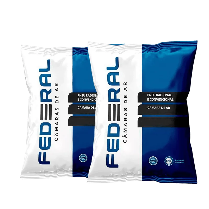 Kit 2 Câmara De Ar Federal Aro 34 18.4 R34 Tortuga Tr218a