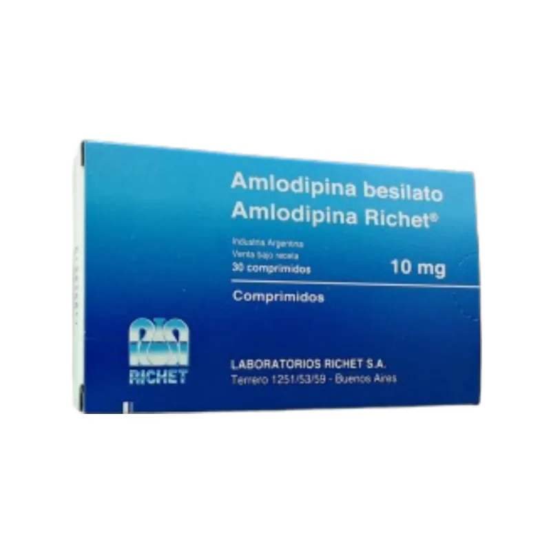 Amlodipina Richet 10 mg x 30 Comp