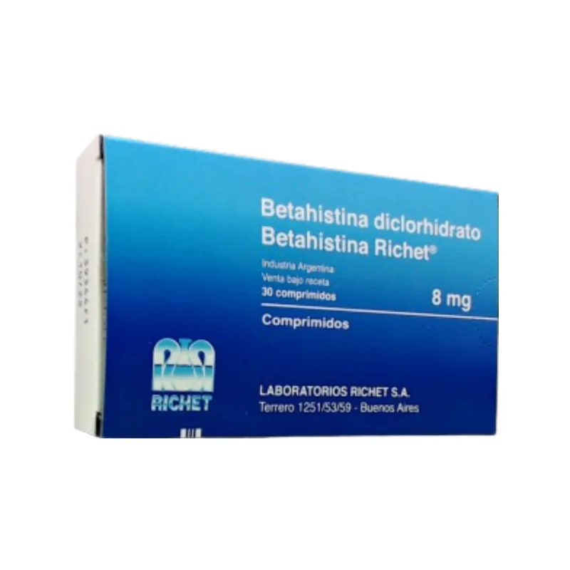 Betahistina Richet Betahistina 8 mg x 30 Comp