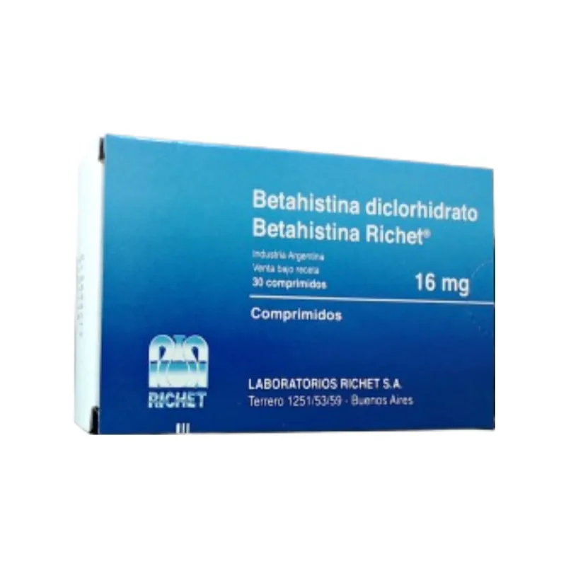 Betahistina Betahistina Richet 16 mg x 30 Comp