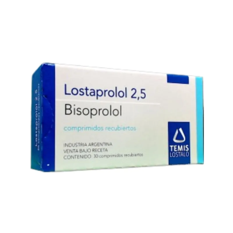 Lostaprolol Bisoprolol 2.5 mg x 30 Comp Recubiertos
