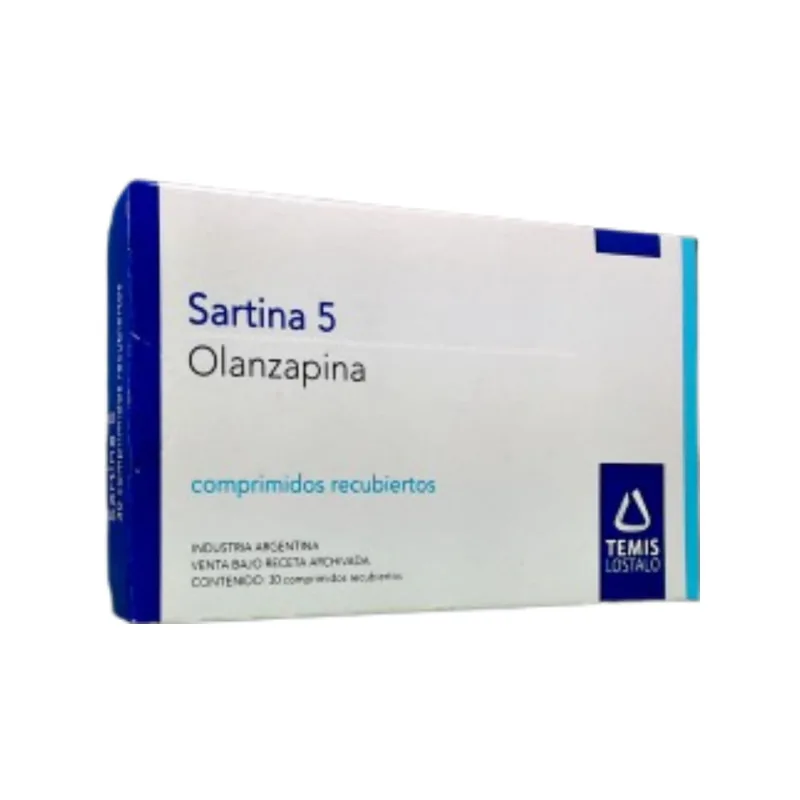 Sartina Olanzapina 5 mg x 30 Comp