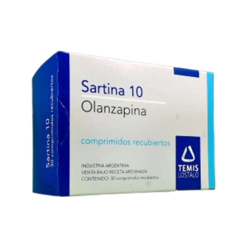 Sartina Olanzapina 10 mg x 30 Comp