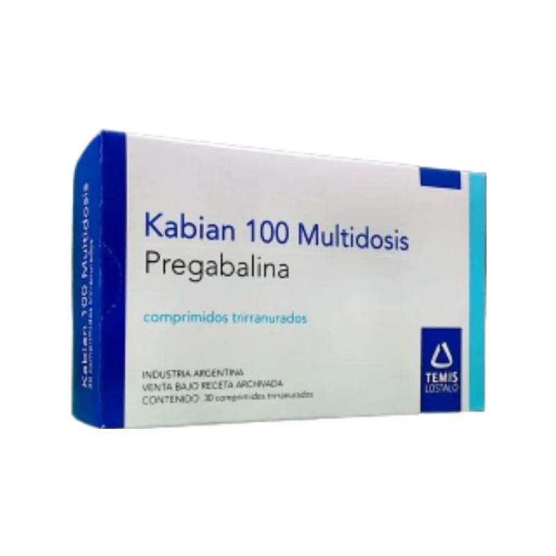 Kabian 100 Multidosis 100 mg x 30 Comp.Trirran