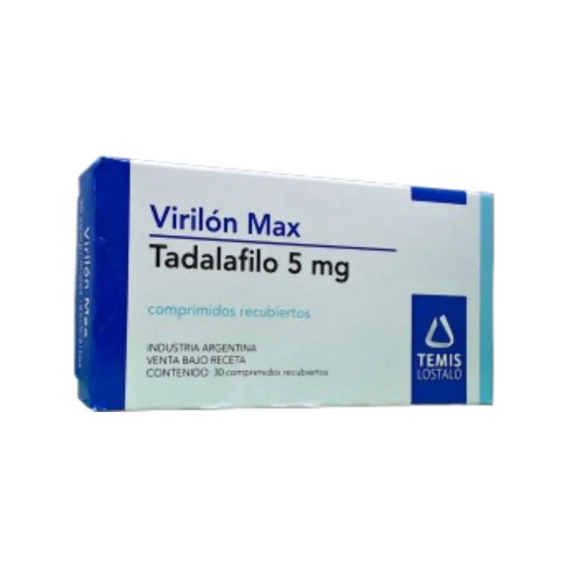 Virilon Max Tadalafilo 5 mg x 30 Comp Recubiertos