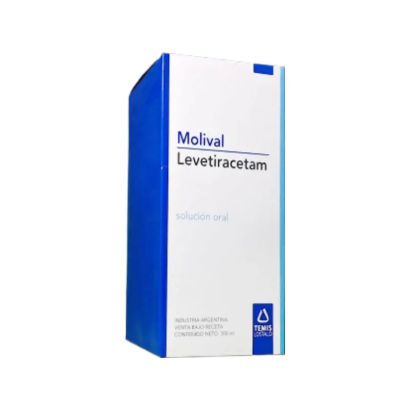 Molival Levetiracetam Solución x 300 ml