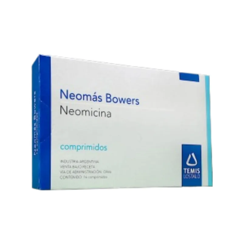 Neomas Bowers Neomicina 250 mg x 16 Comp