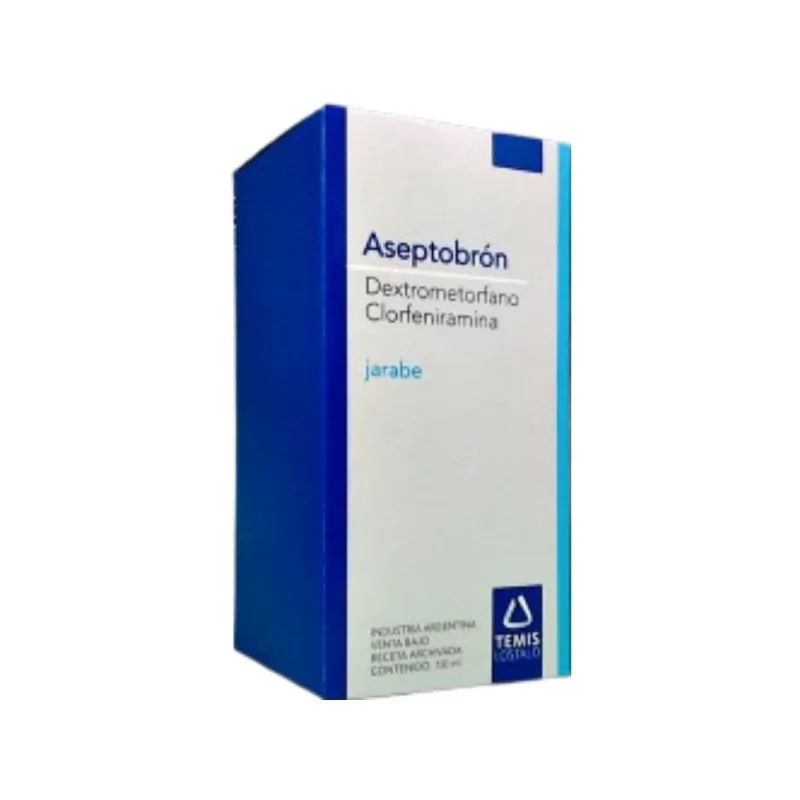 Aseptobron Clorfeniramina + Dextrometorfano Jarabe x 150 ml