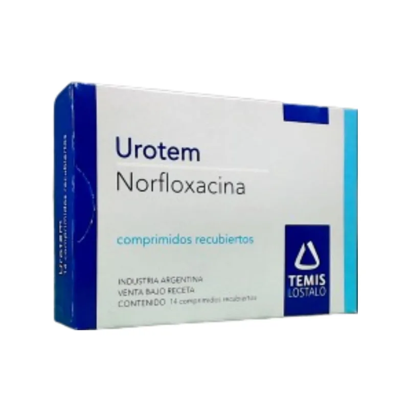 Urotem Norfloxacina x 14 Comp