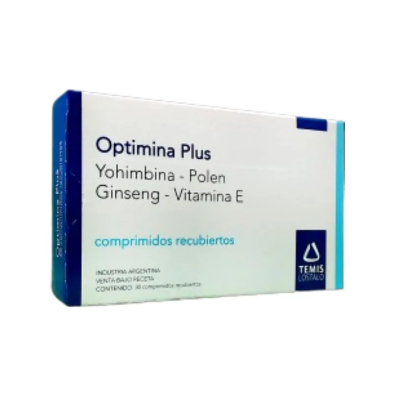 Optimina Plus Yohimbina + Asoc x 30 Comp Recubierto