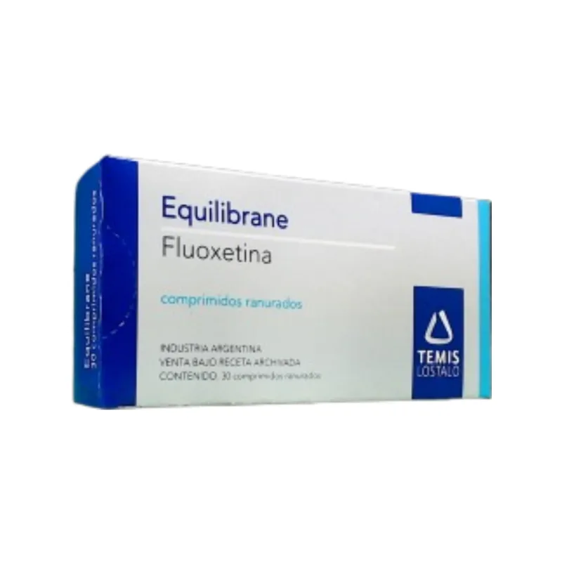 Equilibrane 20 mg Fluoxetina x 30 Comp