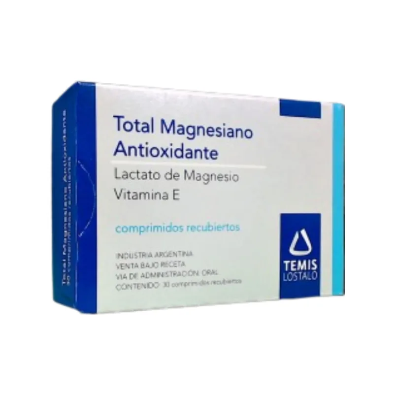 Total Magnesiano Antioxidante Magnesio + Asoc x 30 Comp Recubierto
