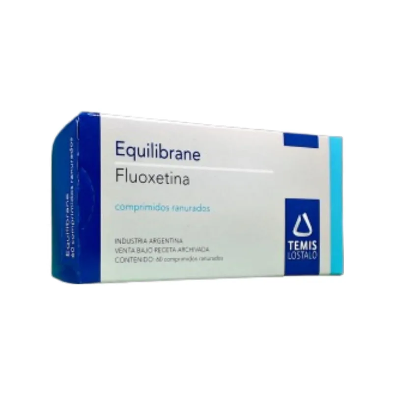 Equilibrane 20 mg Fluoxetina x 60 Comp
