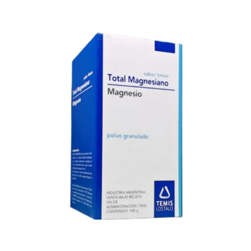 Total Magnesiano Limon Magnesio Polvo Granulado x 100 g