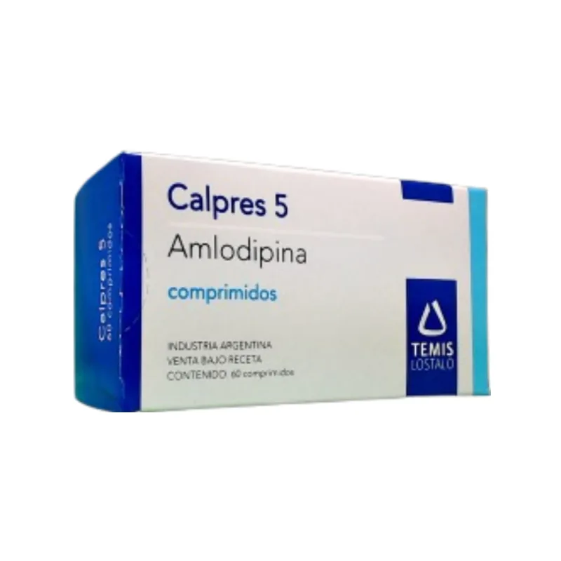 Calpres 5 mg Amlodipina x 60 Comp